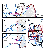 Mapa 5. Amenaza-riesgo por desbordamiento de afluentes del río cauca (Tr 50 años)