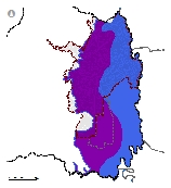 Mapa 22. Zonas de recarga y descarga del acuífero