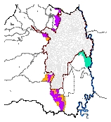 Mapa 51. Predelimitación de  planes de ordenamiento zonal en suelo rural